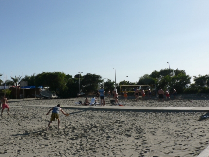 Волейбол на пляже отеля Сан Рафаэль